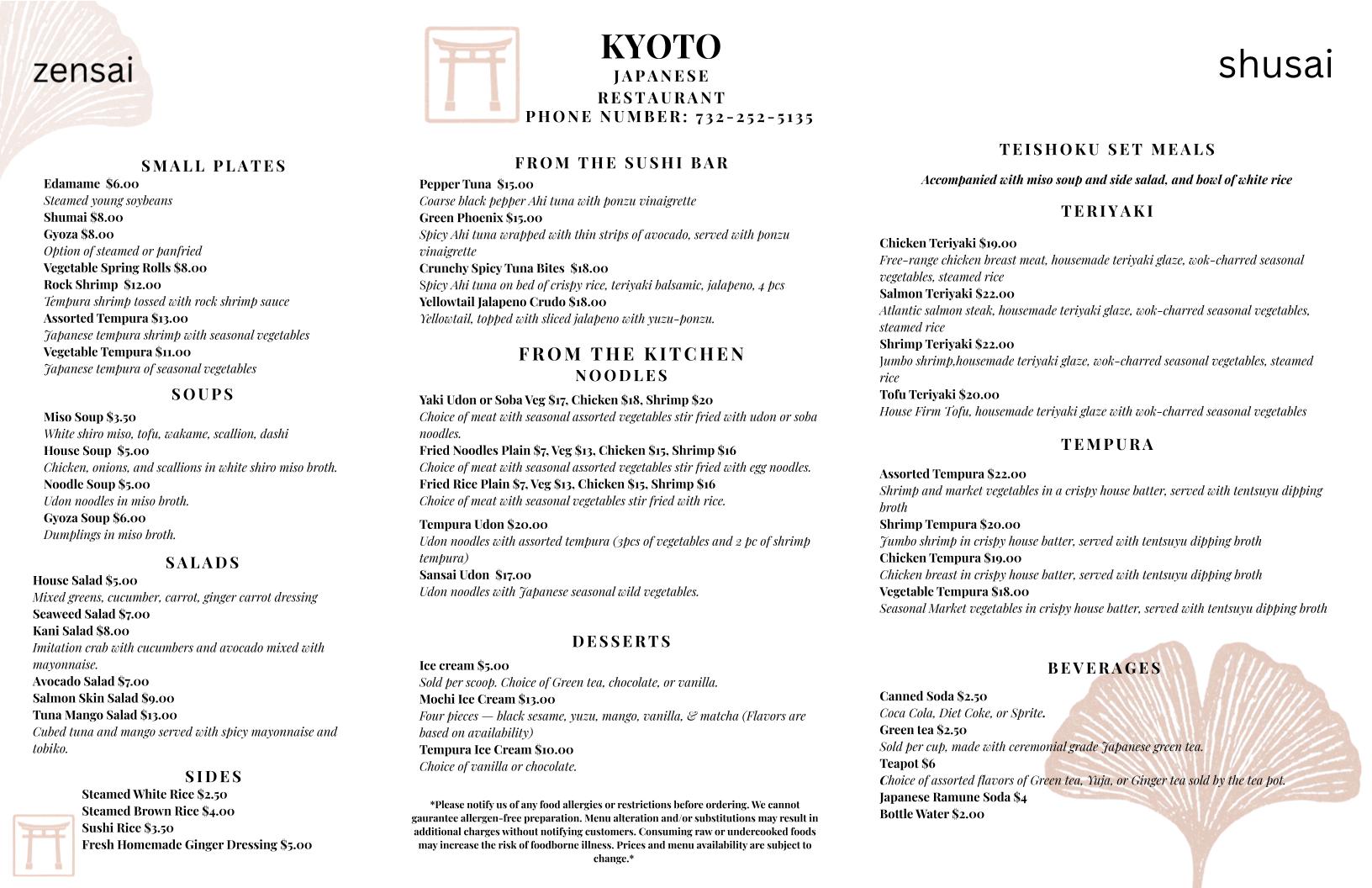 Kyoto Japanese Restaurant